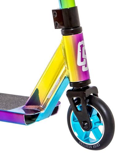קורקינט פעלולים Crisp Surge Chrome Blue Green Purple Scooter