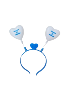 קשת עצמאות לבבות עם אורות
