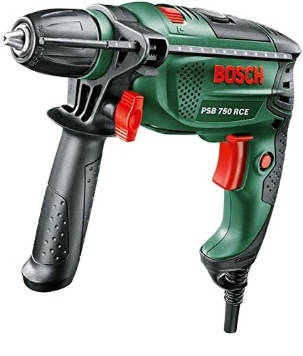 מקדחה רוטטת 750W דגם BOSCH PSB 750 RCE