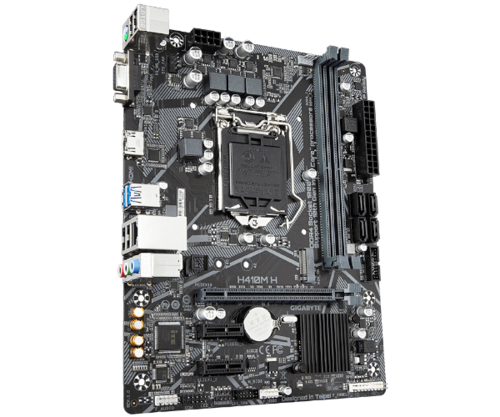 לוח אם אינטל דור 10 Gigabyte H410M H V2 1.7 Micro-ATX LGA1200