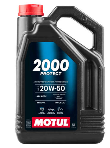 ‏שמן מנוע Motul 2000 Protect 20W-50 | ‏5 ליטר