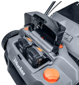 מטאטא ומחדש דשא סינטטי נטען 40V + שתי סוללות 4.0HA HUNTER + מטען כפול!