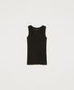 Fitted ribbed top with lace