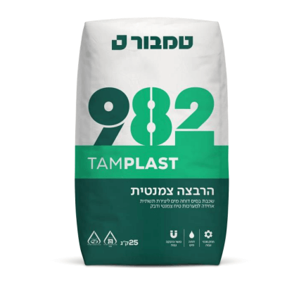 הרבצה צמנטית 982 25 ק"ג טמבור