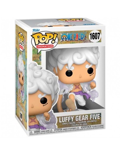 בובת פופ אנימה: וואן פיס - מונקי די לופי גיר 5 - Funko POP! Anime: One Piece - Monkey D. Luffy Gear 5 #1607