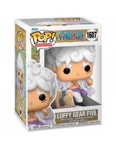 בובת פופ אנימה: וואן פיס - מונקי די לופי גיר 5 - Funko POP! Anime: One Piece - Monkey D. Luffy Gear 5 #1607