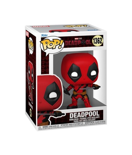 בובת פופ מארוול: דדפול & וולברין - דדפול - Funko POP! Marvel: Deadpool & Wolverine - Deadpool #1362