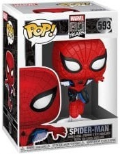 בובת פופ מארוול: ספיידר-מן (הופעה ראשונה) - Funko POP! Marvel: Spider-Man (First Appearance) #593