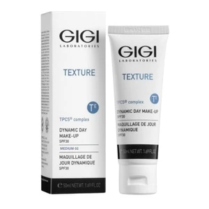 קרם לחות דמי מייק אפ עם MEDIUM 02 30 spf סדרת טקסטור GIGI TEXTUR ג