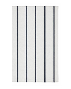 שטיח כותנה 70X120 ס"מ Azure Line - טבעי / שחור