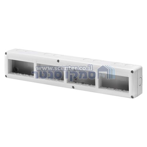 קופסה להתקנה על הטיח 16 מודול Gewiss System Combi