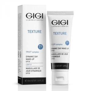 קרם לחות דמי מייק אפ עם LIGHT 01 30 spf סדרת טקסטור GIGI TEXTUR ג