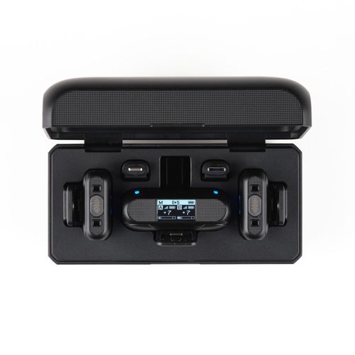 ערכת 2 משדרים ומקלט אלחוטיים כולל מיקרופונים Saramonic Blink500 B2 Plus