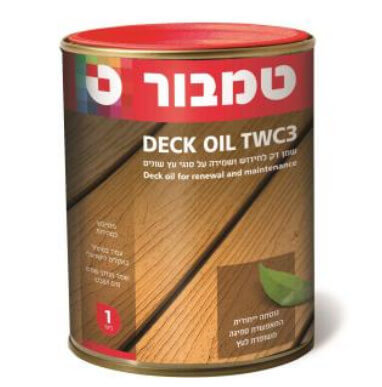 שמן לדקים שקוף/מגוון דגם TWC3 טמבור | 1 ליטר