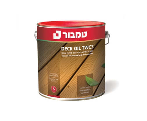 שמן לדקים שקוף/מגוון דגם TWC3 טמבור | 5 ליטר