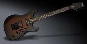 גיטרה חשמלית עם גשר פלויד FRAMUS FDS Diablo Progressive X AT THP BLK