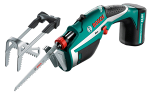 מסור ענפים נטען +‎ סוללה 1.5 אמפר Bosch KEO 12V