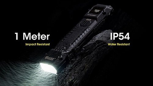 פנס יד הצפה נטען 6500 לומן EDC29 למרחק 400 מ'