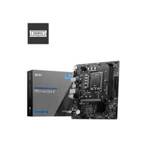לוח אם MSI PRO H610M-E DDR5 LGA 1700