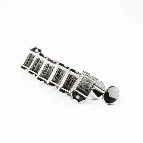סט מפתחות 6 בשורה ניקל Allparts TK-0892-001 True Tune 6-In-Line Vintage Style