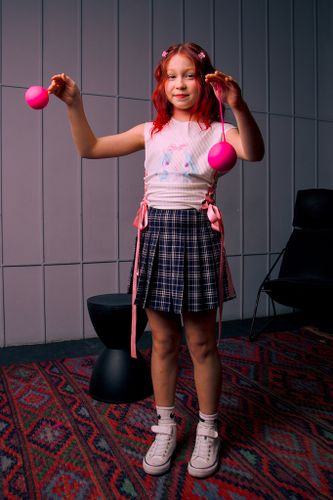 כדור סטרס צבעוני 6 ס