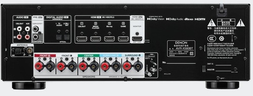 רסיבר קולנוע ביתי DENON AVRX580BT