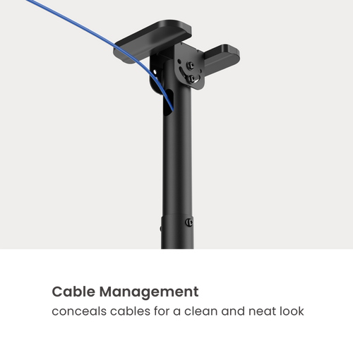 זרוע למסכים לתליה מהתקרה לטלוויזיה למחשב עד Lumi Brateck 43