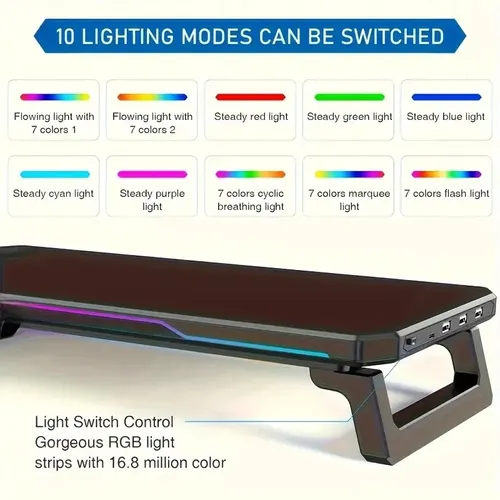 מעמד למסך מחשב Protec DM503 RGB