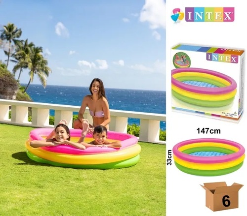 בריכת גלידה מתנפחת לילדים Intex