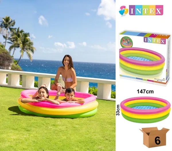 בריכת גלידה מתנפחת לילדים Intex