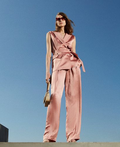 Envers satin trousers