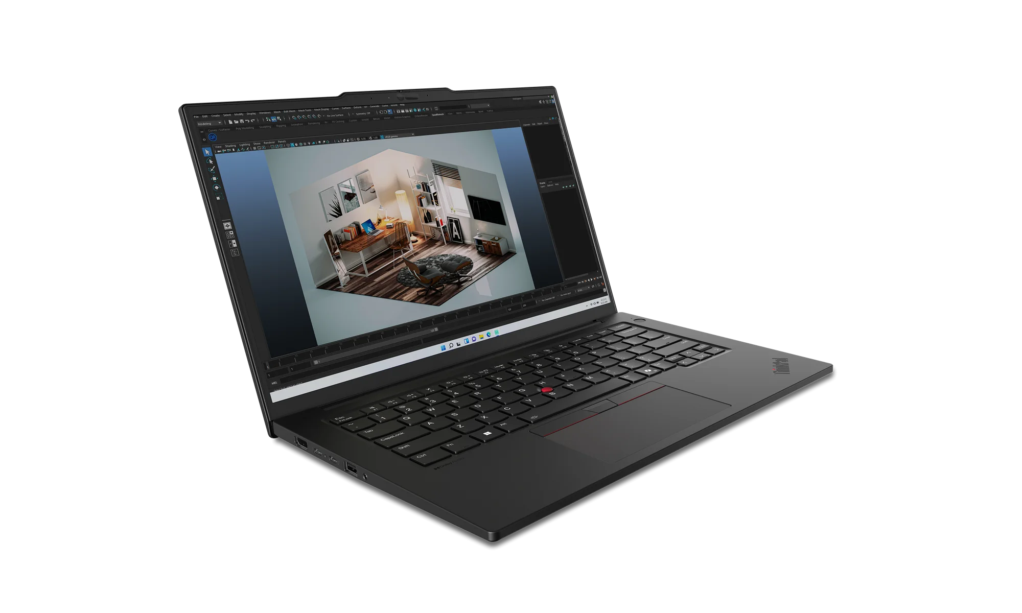 מחשב נייד LENOVO P14s G5 Ultra 9 185H | 64GB | 1TB | Win11Pro | 3Y O 21G2000QIV