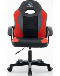 כיסא גיימינג לילדים - דגם Dolphin - אדום