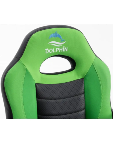 כיסא גיימינג לילדים - דגם Dolphin - ירוק
