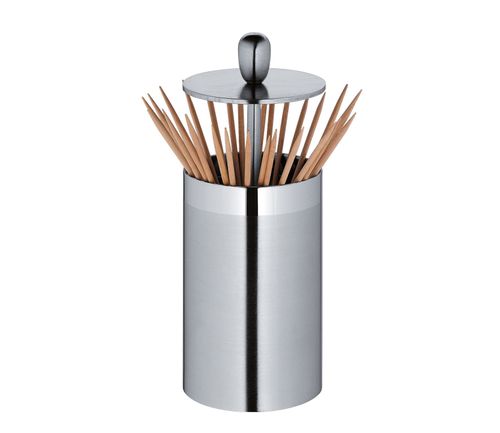 דיספנסר לקיסמים נירוסטה toothpick dispenser