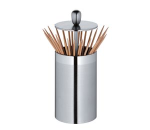 דיספנסר לקיסמים נירוסטה toothpick dispenser