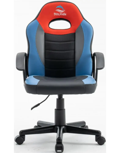 כיסא גיימינג לילדים - דגם Dolphin - כחול