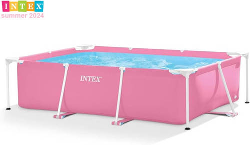 בריכה מלבנית צינורות בצבע ורוד 28266