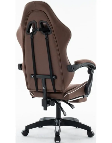 כיסא משחקים - דגם Shark - חום