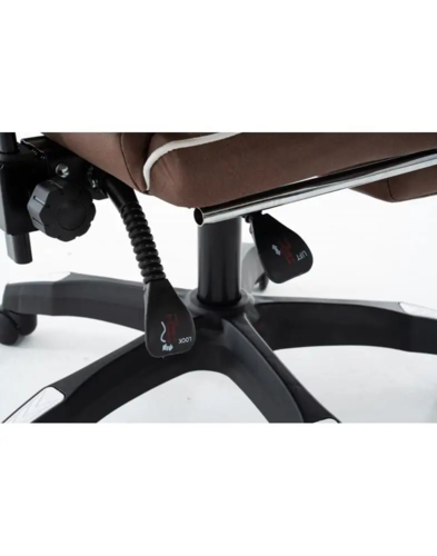 כיסא משחקים - דגם Shark - חום