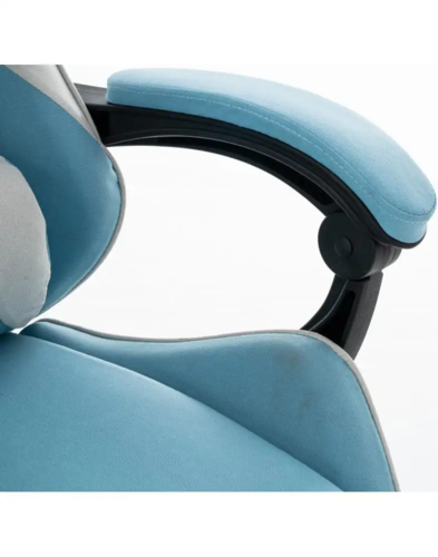 כיסא משחקים - דגם Shark - תכלת