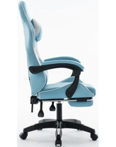 כיסא משחקים - דגם Shark - תכלת