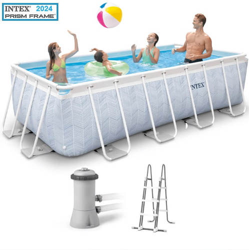 בריכה אולטרה 100*200*400 דגם שברון 26780