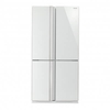 מקרר 4 דלתות 611 ליטר Sharp SJ-8841-WH זכוכית לבנה שארפ