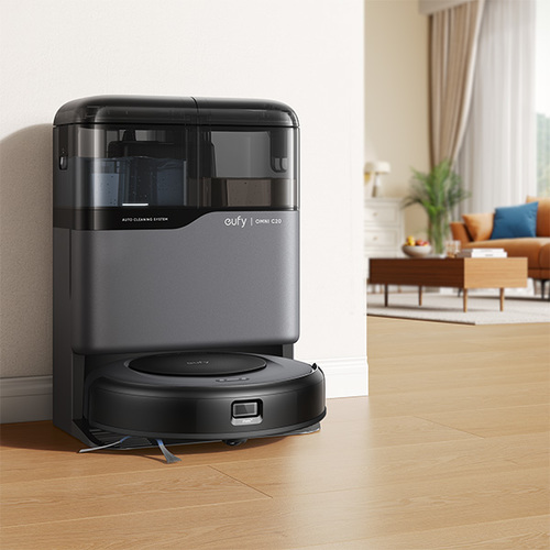שואב אבק רובוטי כולל תחנת עגינה Anker אנקר Eufy Omni C20