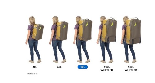 דפל/תיק נסיעה Migrate 90L Duffel Bag שחור - Eagle Creek