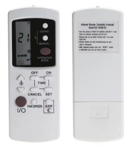 שלט רחוק ‏למזגנים Tornado ZM9200 טורנדו