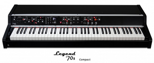 פסנתר במה מקצועי 73 קלידים שקולים LEGEND ’70s Compact EX מבית VISCOUNT