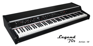 פסנתר במה מקצועי 88 קלידים שקולים מעץ LEGEND ’70s Artist-W Basic מבית VISCOUNT