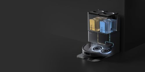 שואב אבק חכם Roborock Qrevo S שחור